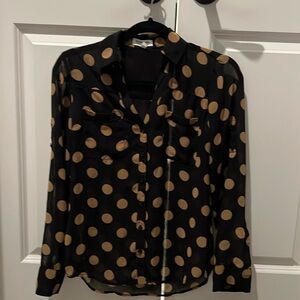 Women’s Express Portofino Shirt polka dot